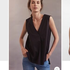 Harshman Aria Cotton V-Neck Tank